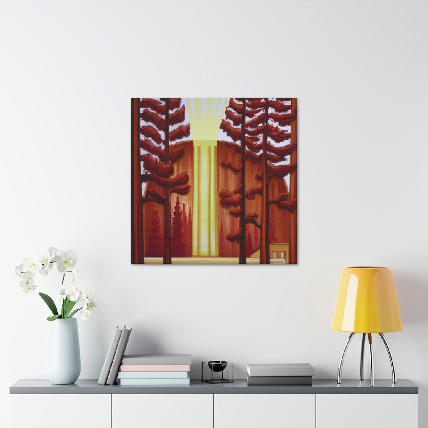 "Redwood Reverie 1920s" - Canvas