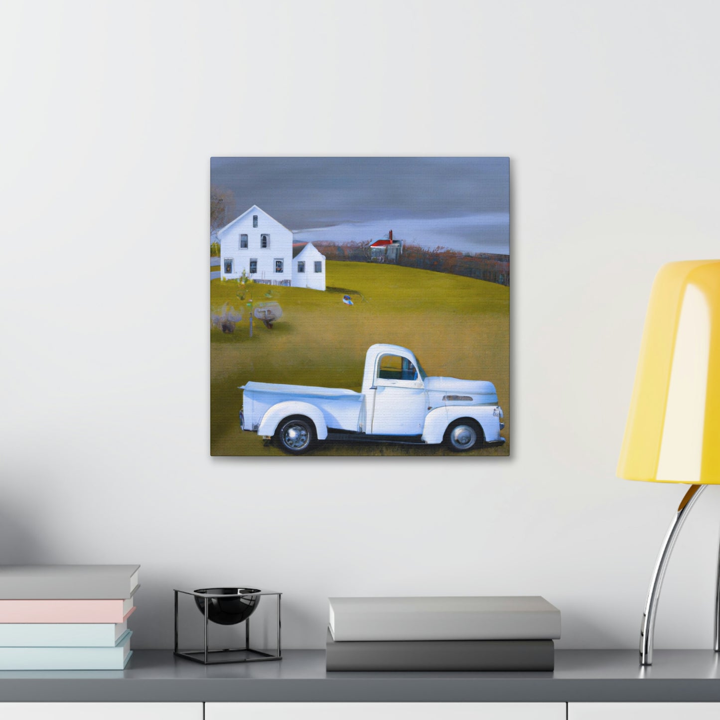 "Old Pickup Surreality" - Canvas