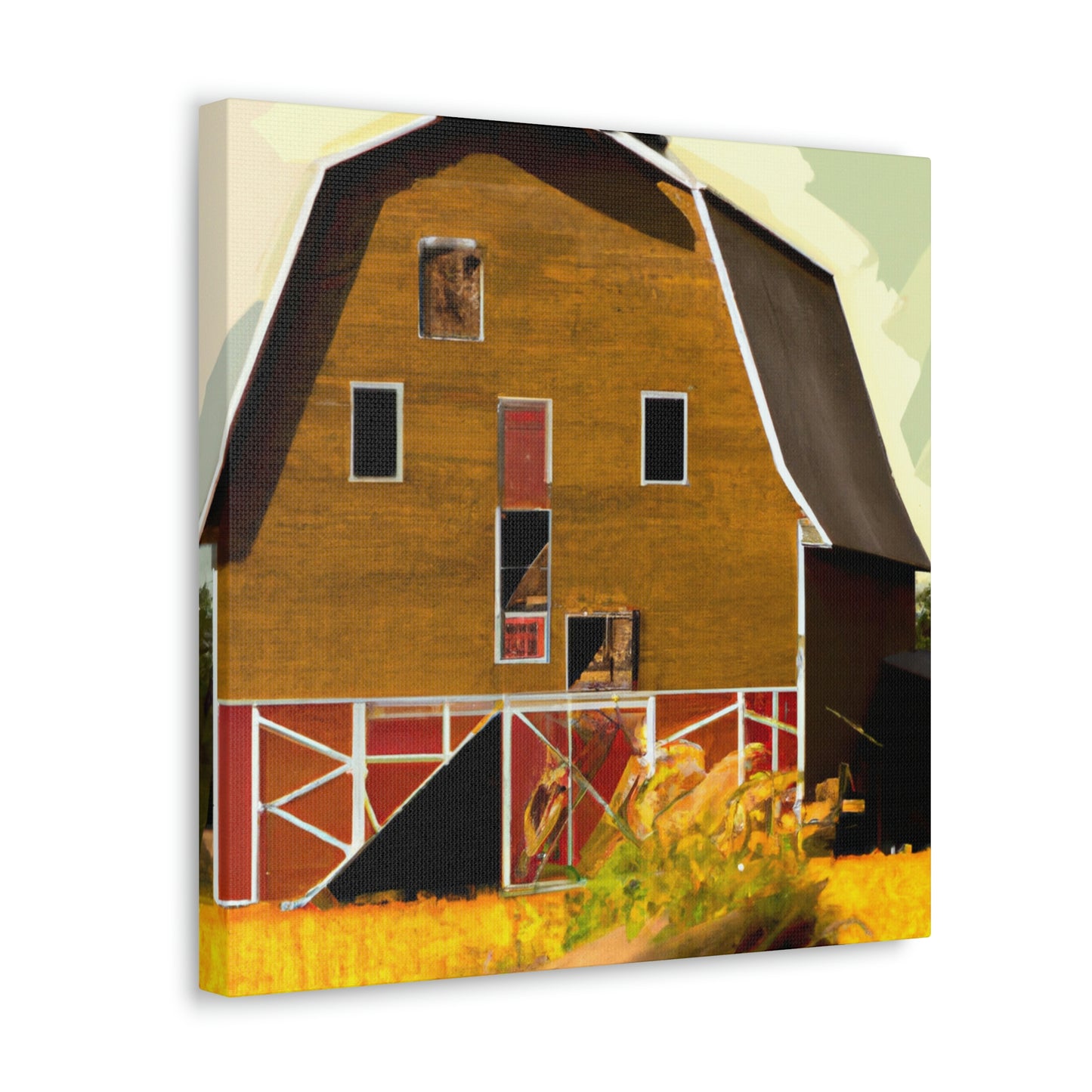 "Barn in Splendor" - Canvas