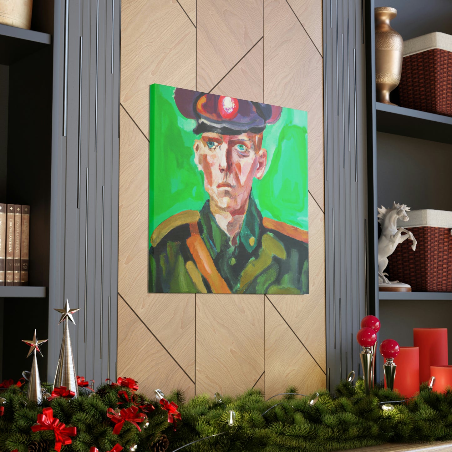 "Supply Sergeant Fauvism" - Canvas