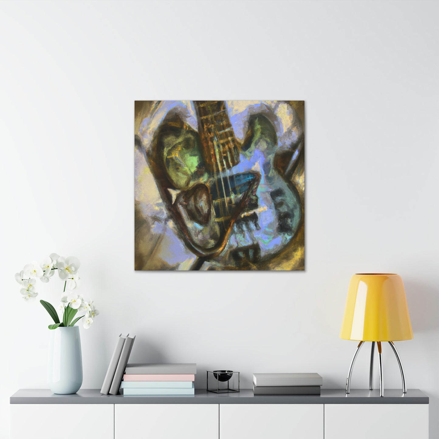 "Bass Guitar Symphony" - Canvas