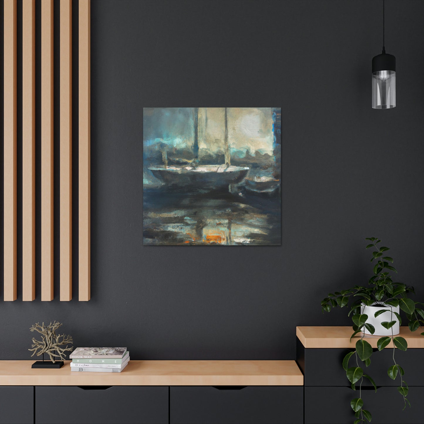 Marina by the Sea - Canvas