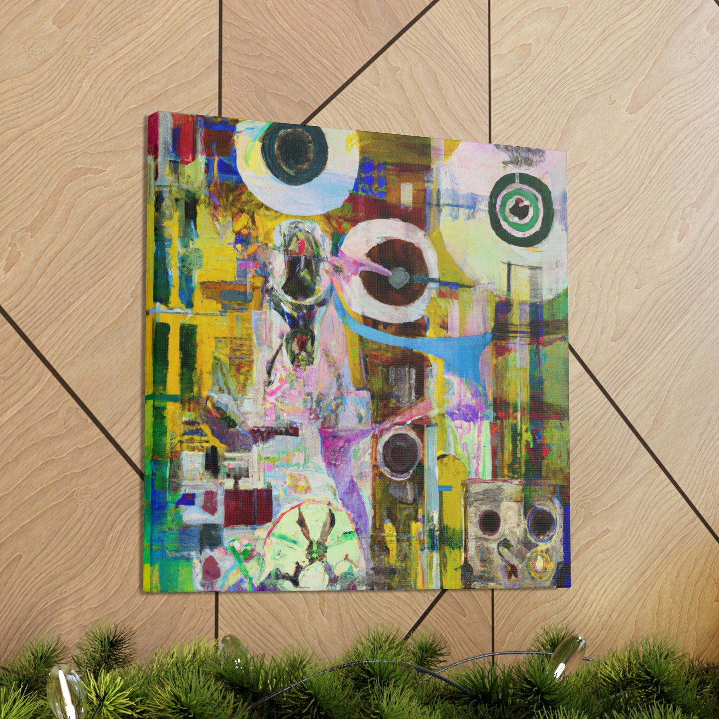 "Reel to Reel Resonance" - Canvas