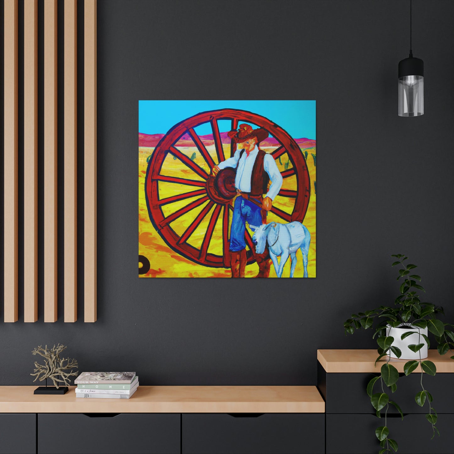 "Wheel of Passage Time" - Canvas