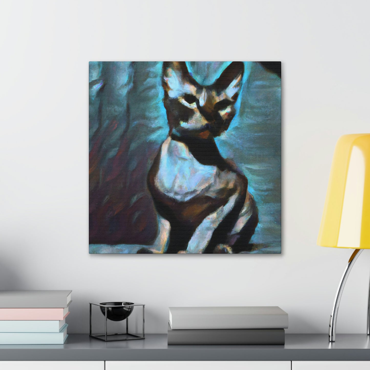 Feline Fauvist Fantasy - Canvas