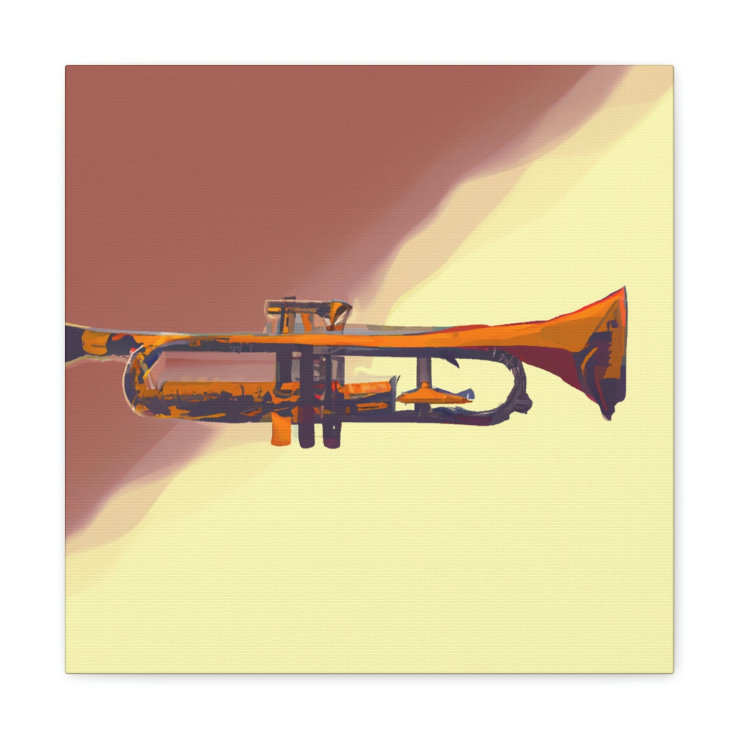 "A Brassy Trumpet Song" - Canvas