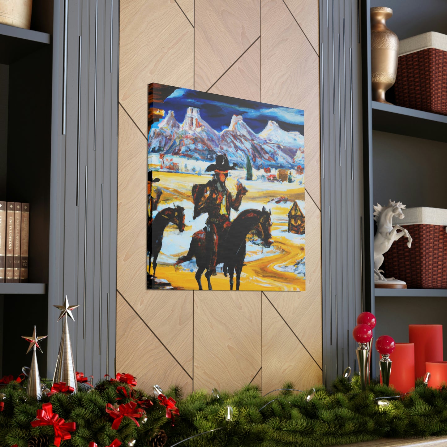 Frontier Town Splendor - Canvas