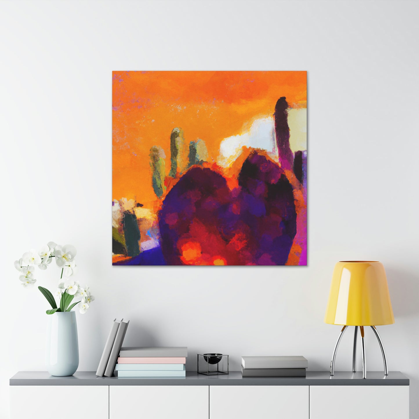 Desert Dreamscape Painting - Canvas