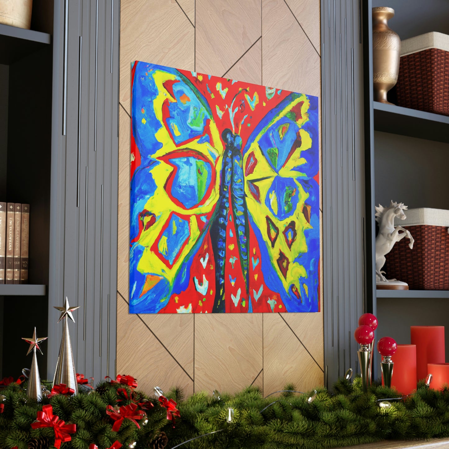 Love Butterfly Embrace - Canvas