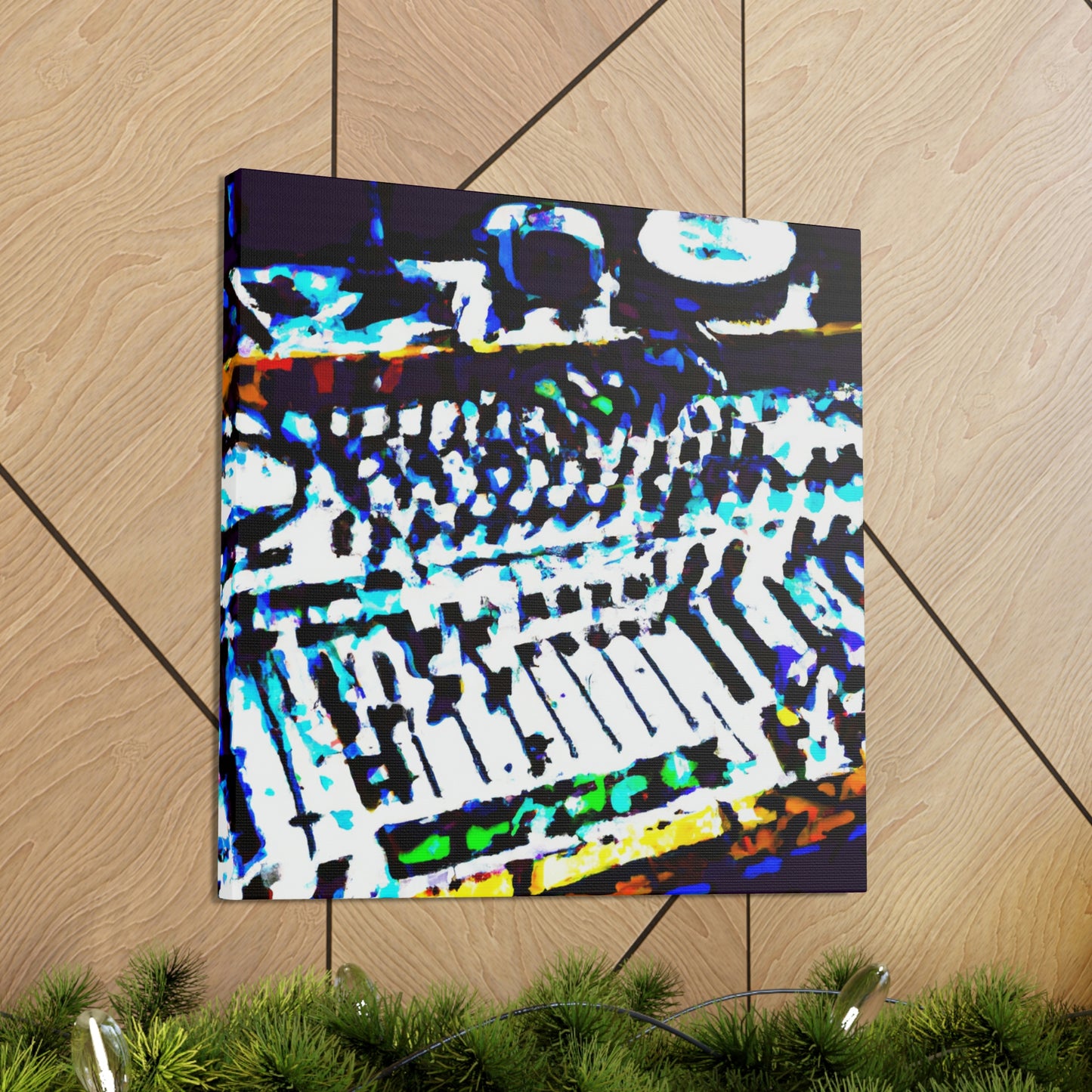 "Mixing Board Melodies" - Canvas