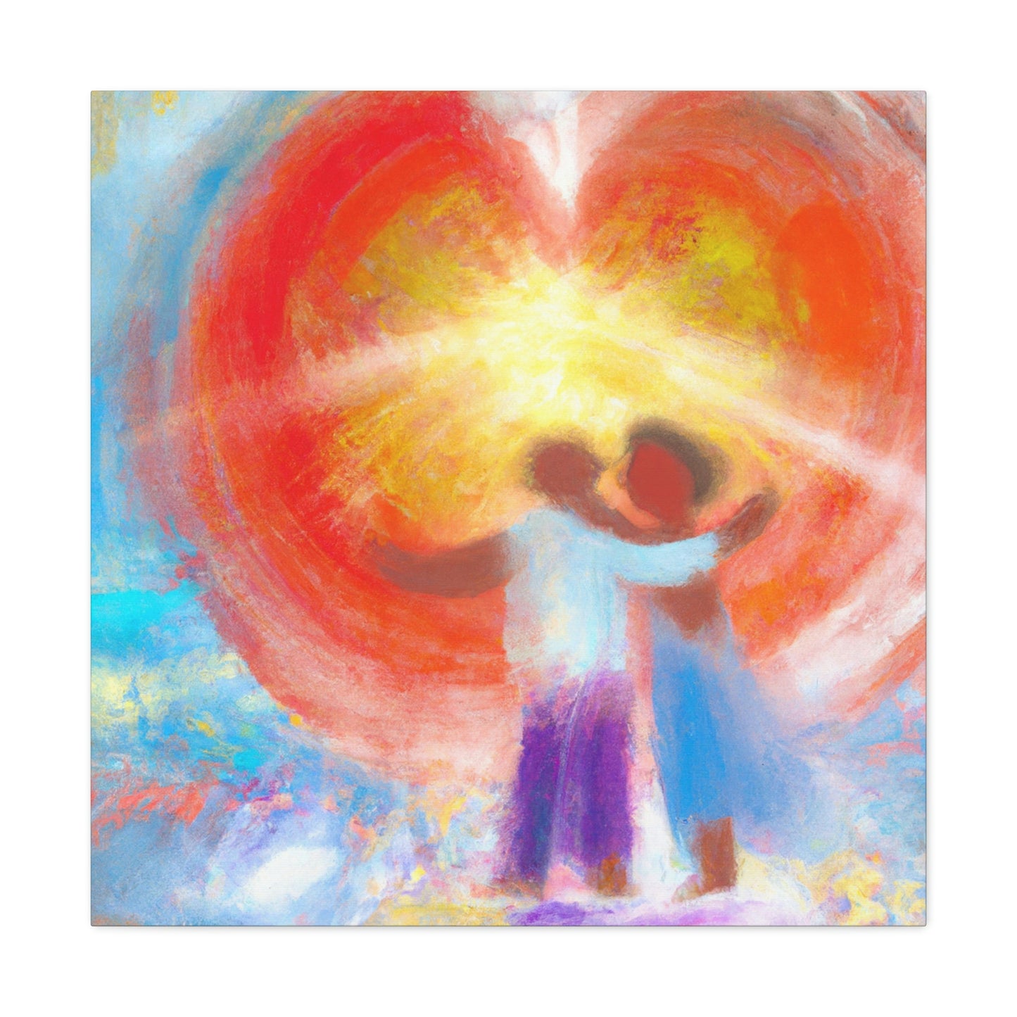 "Love Halo Illuminated" - Canvas