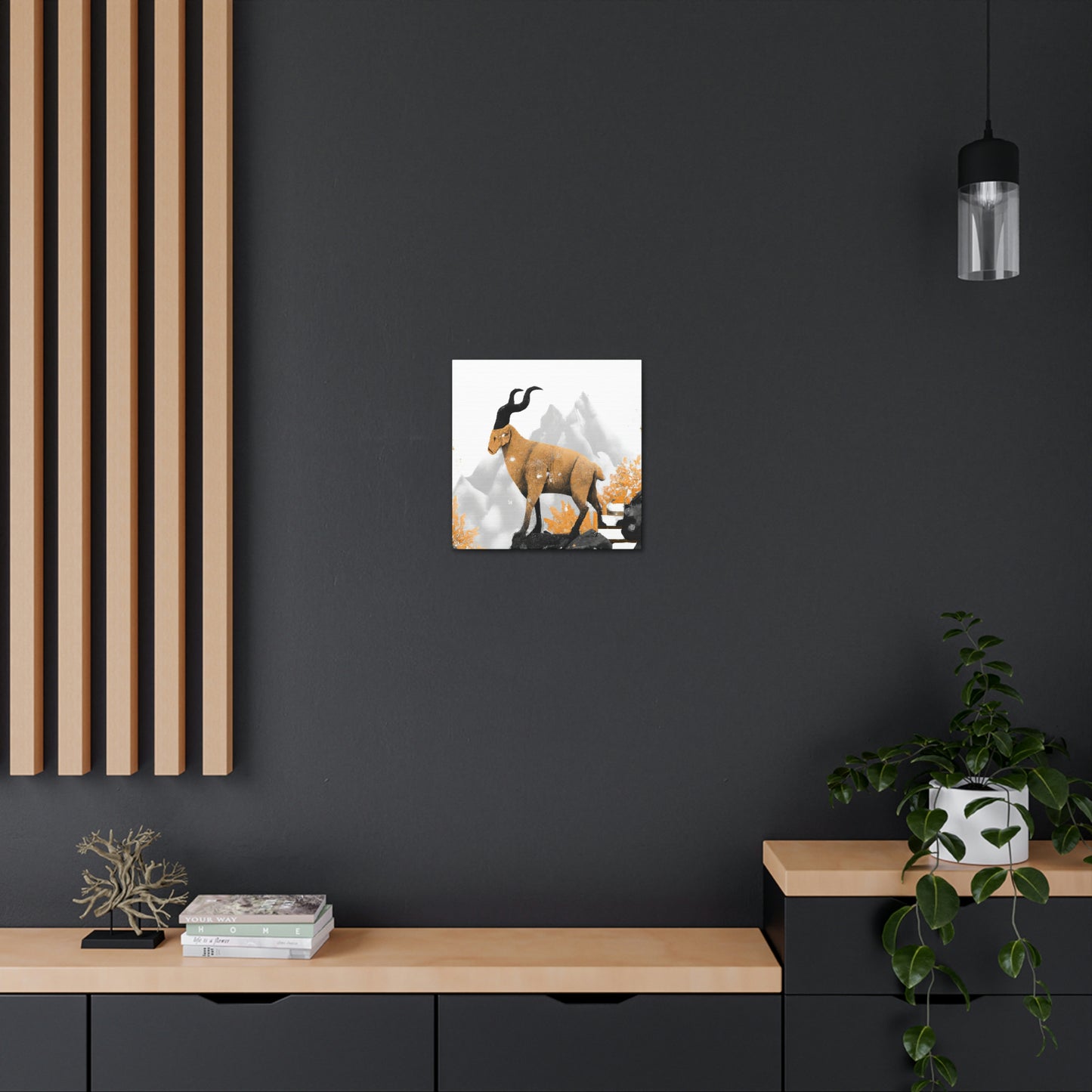 Mountain Goat Splendor. - Canvas