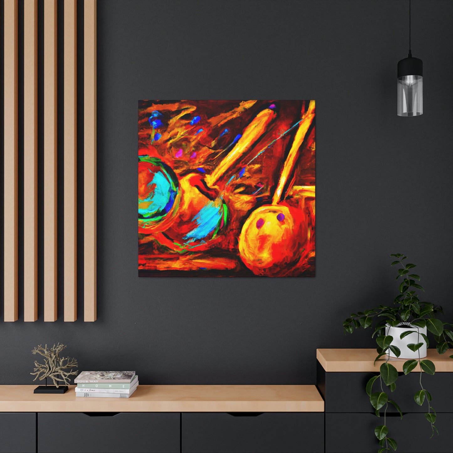 Maracas at Midnight - Canvas