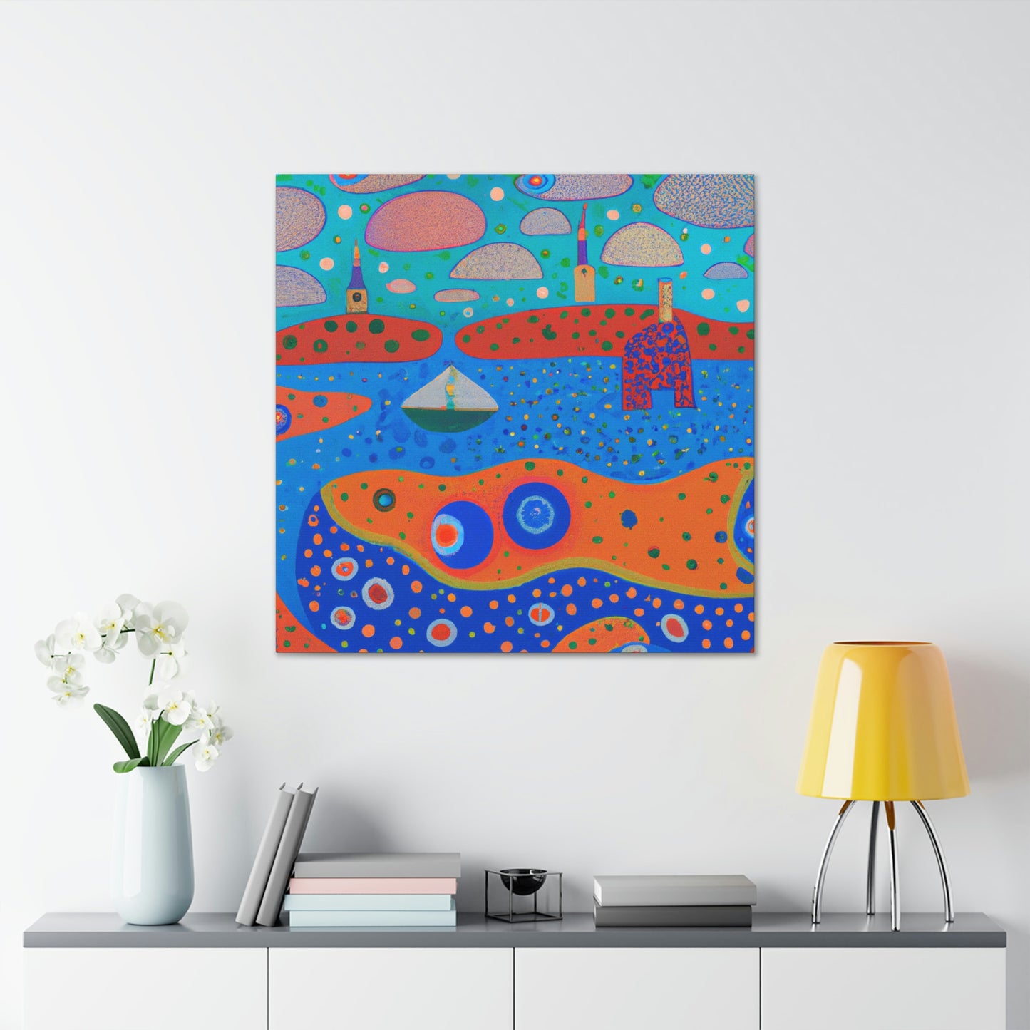 "Coastal Sunrise Afternoon" - Canvas