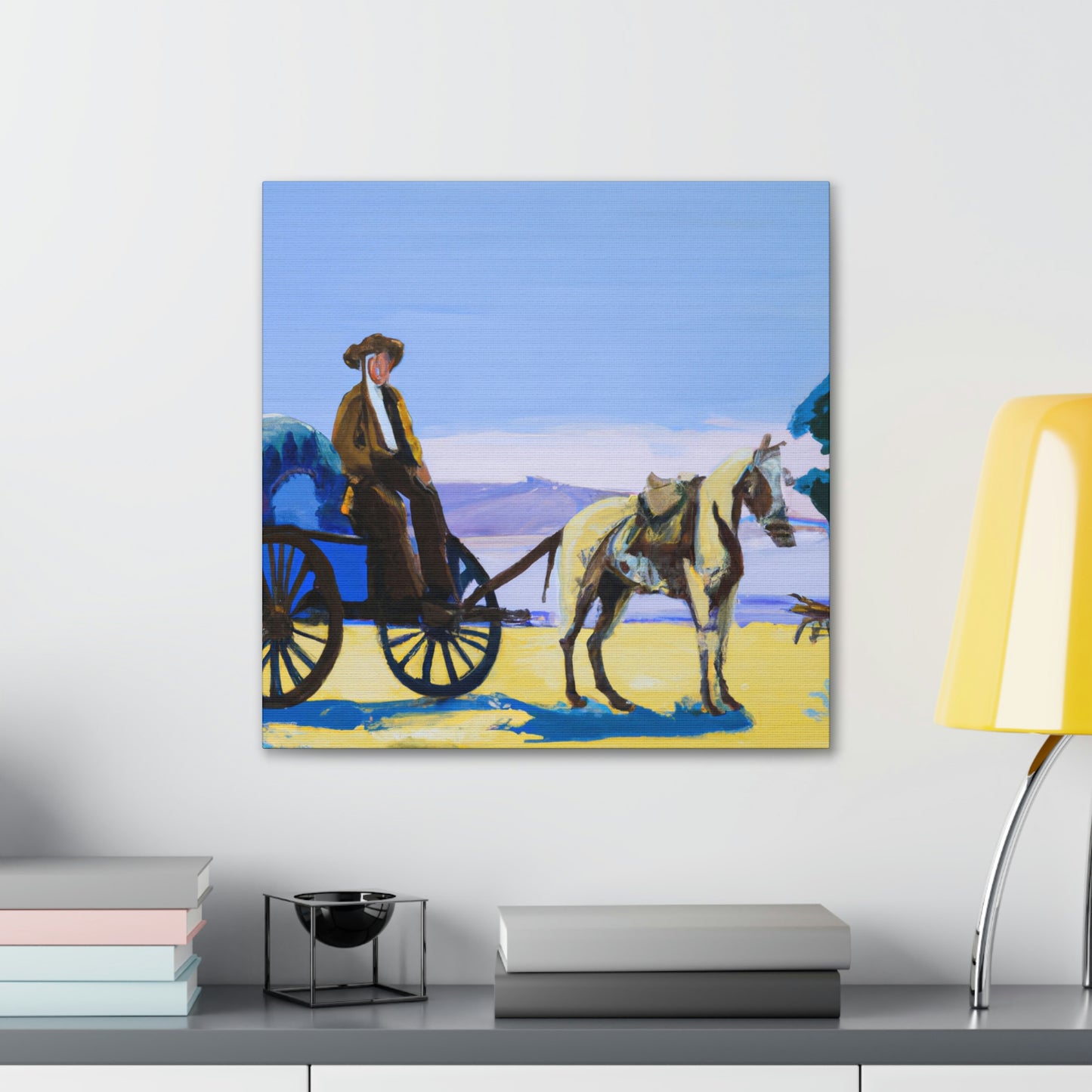 Stagecoach of Dreams - Canvas