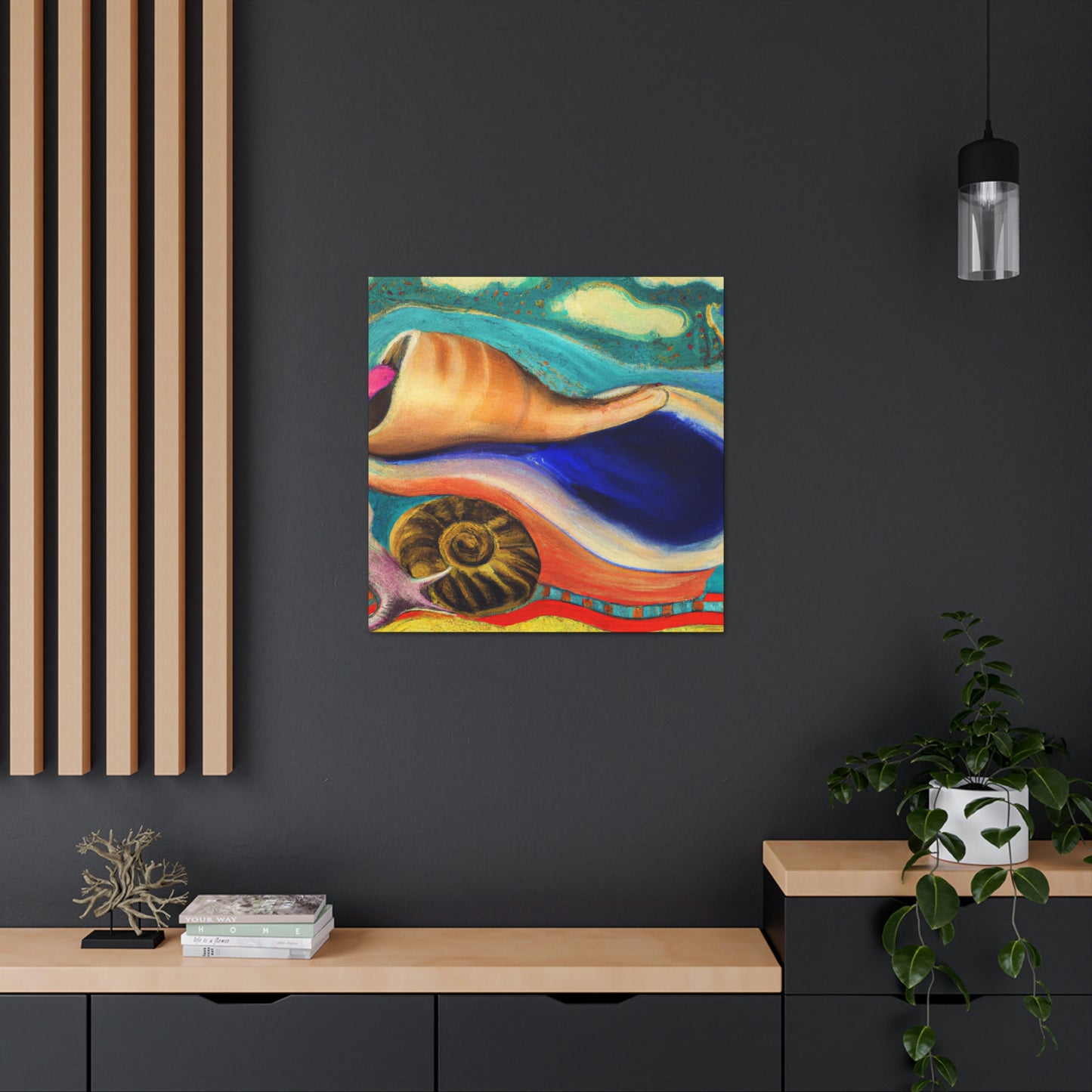 "Sea Shell Symphony" - Canvas