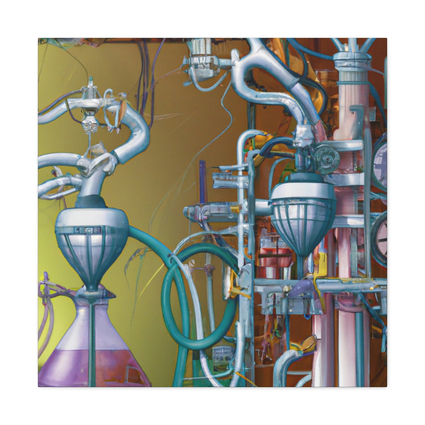 "Lab Equipment Visionary" - Canvas