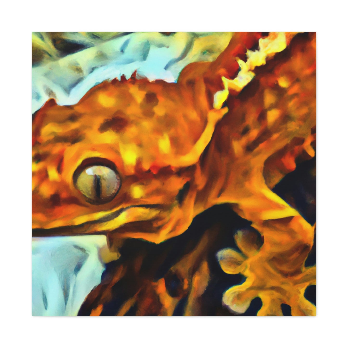 Crested Gecko Dreamscape - Canvas