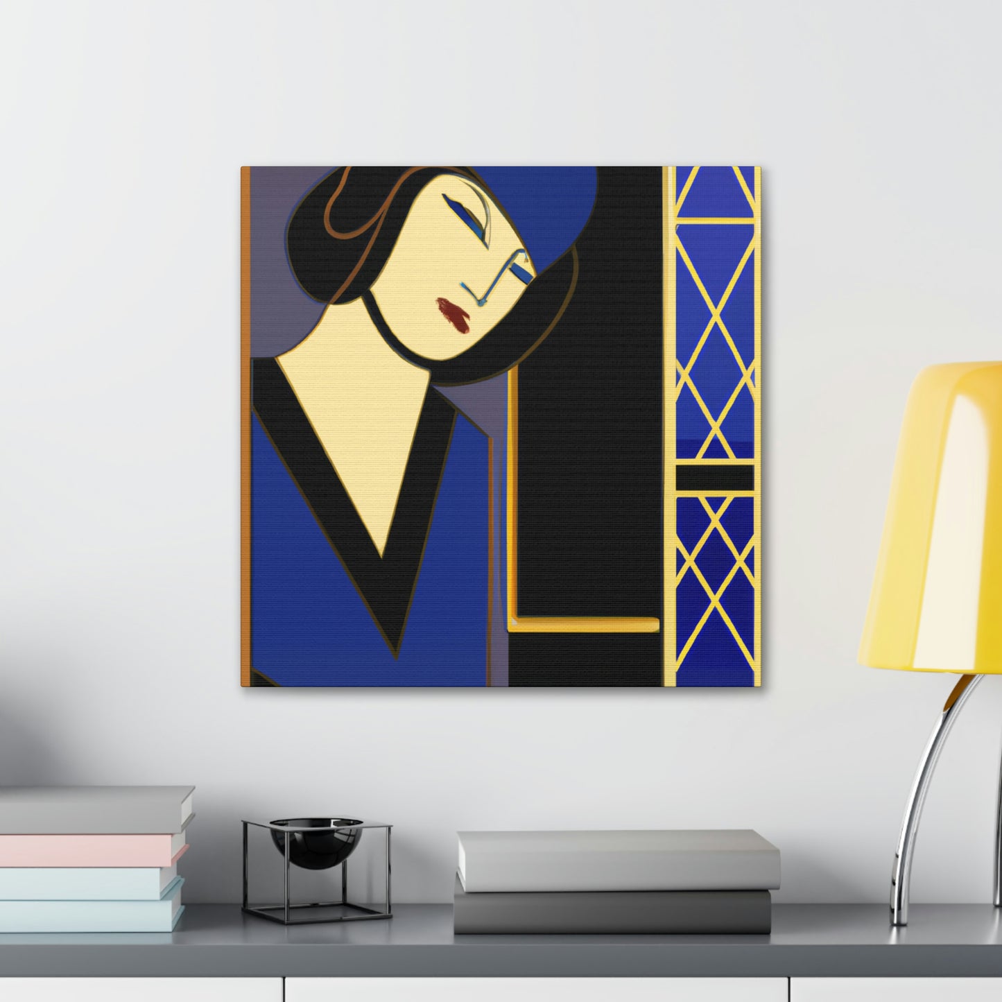 "Roaring Flapper Splendor" - Canvas