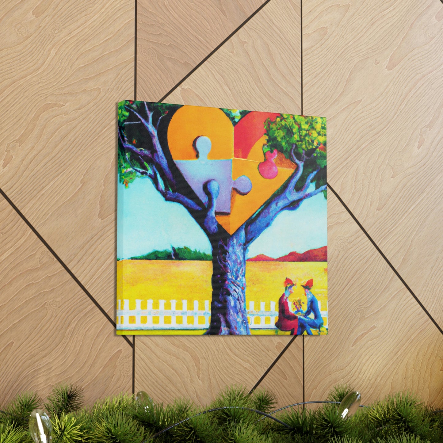 Love Tree in Bloom - Canvas