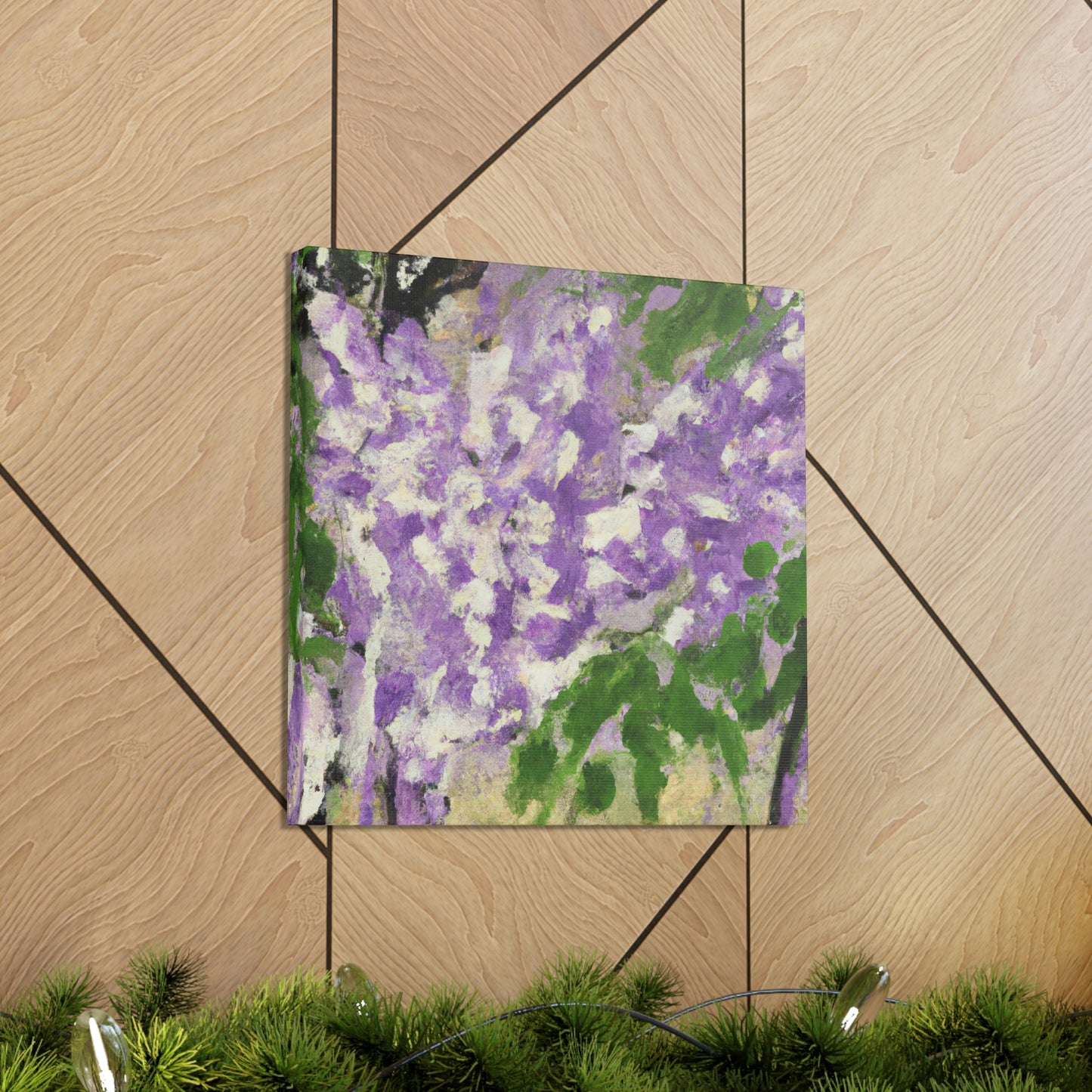 Lilac In Expressionism - Canvas