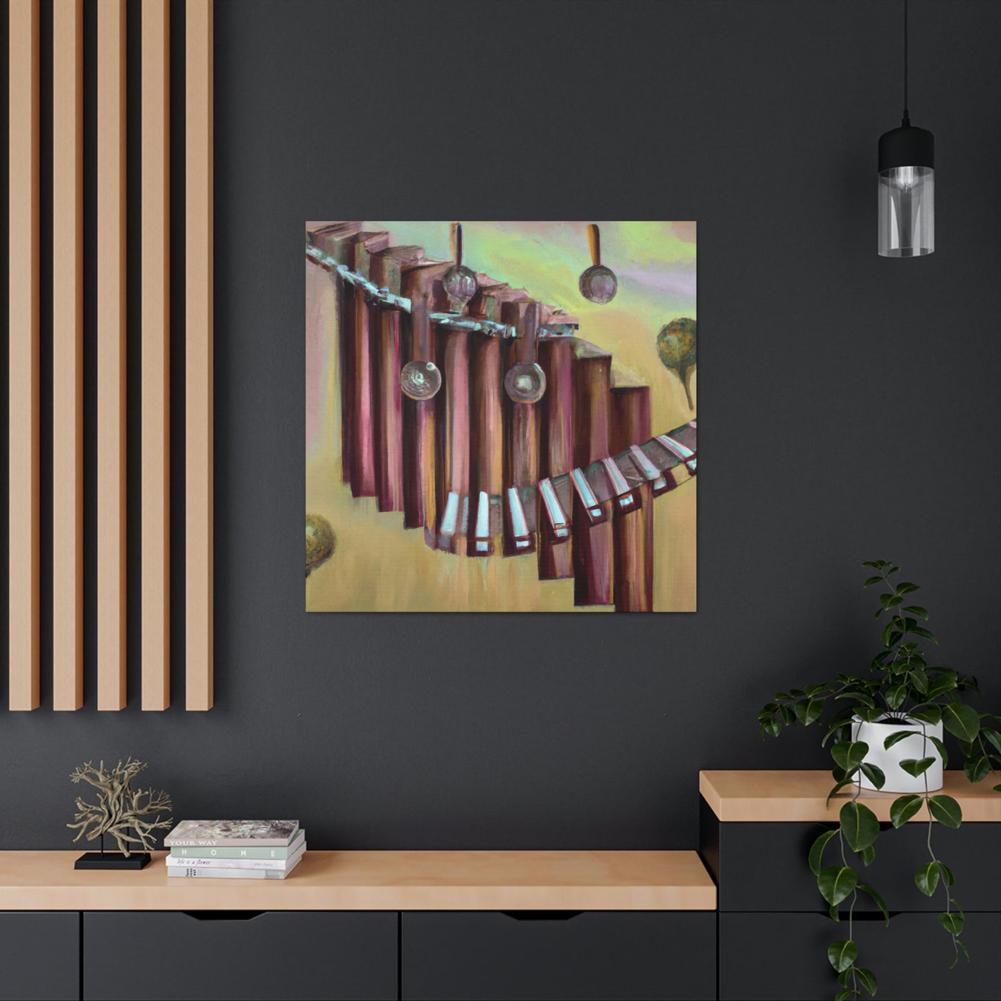 Xylophone in Dreamscape - Canvas