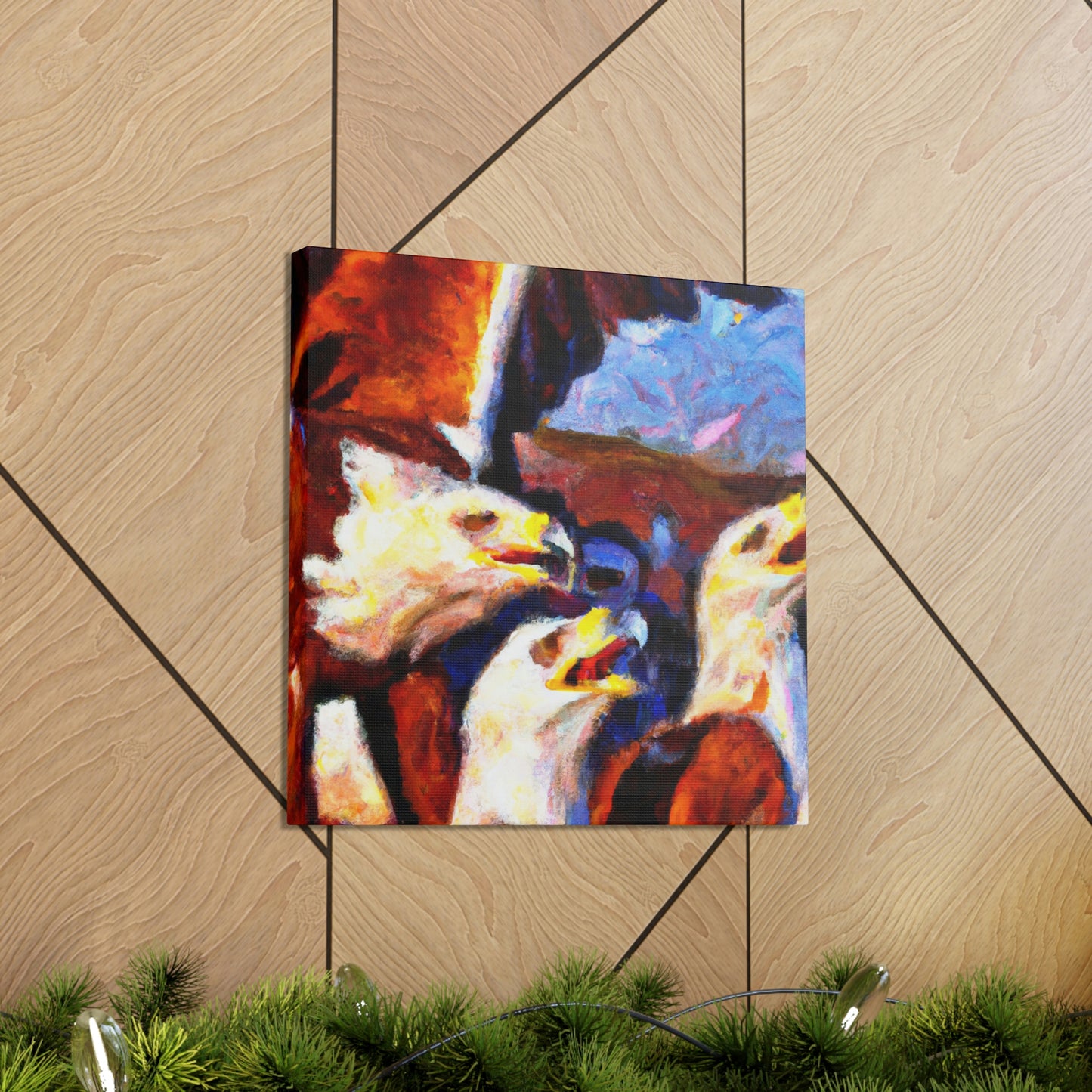 "Majesty of Bald Eagles" - Canvas