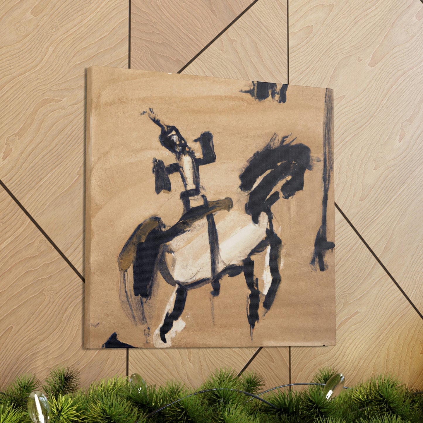 Brave Cavalry Charge - Canvas