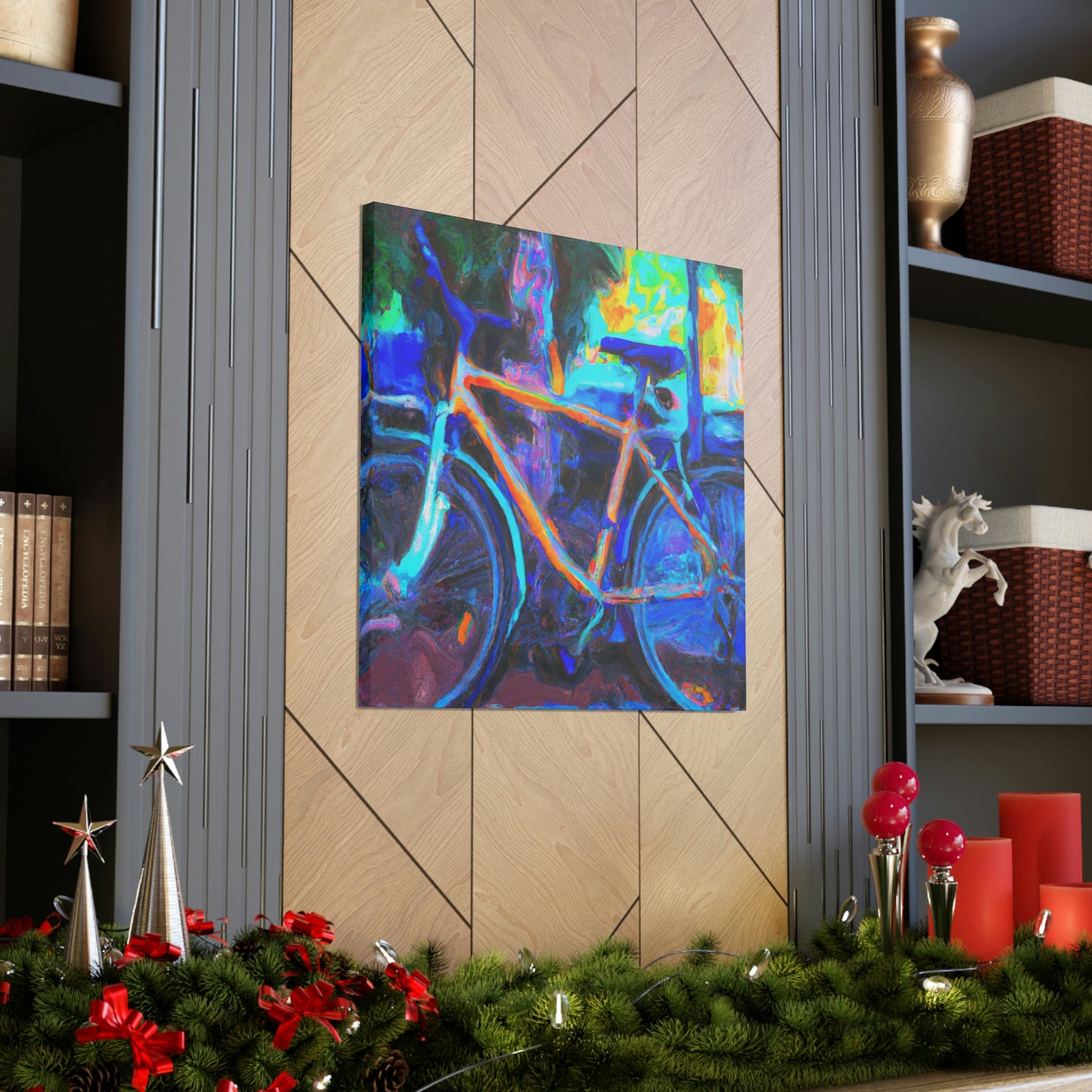 Ride The Bicycle Joy - Canvas