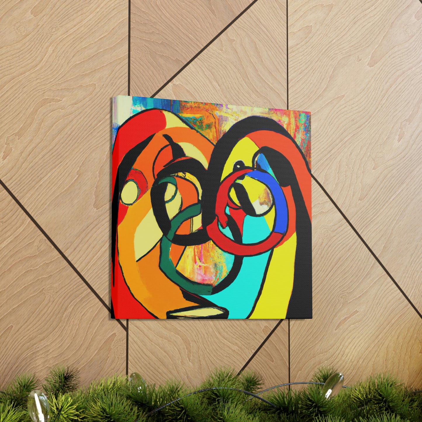 Rings of Eternal Love - Canvas