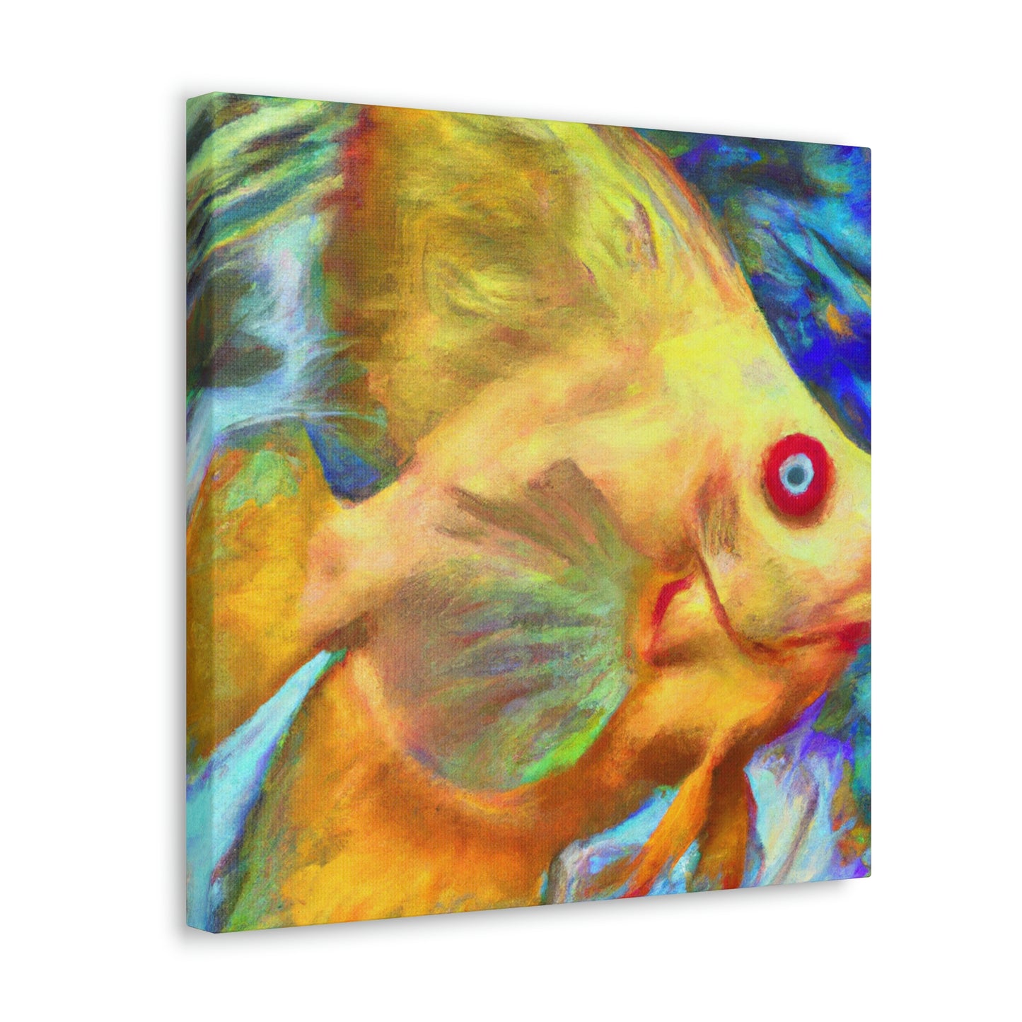 "Angelic Fish Dreamscape" - Canvas