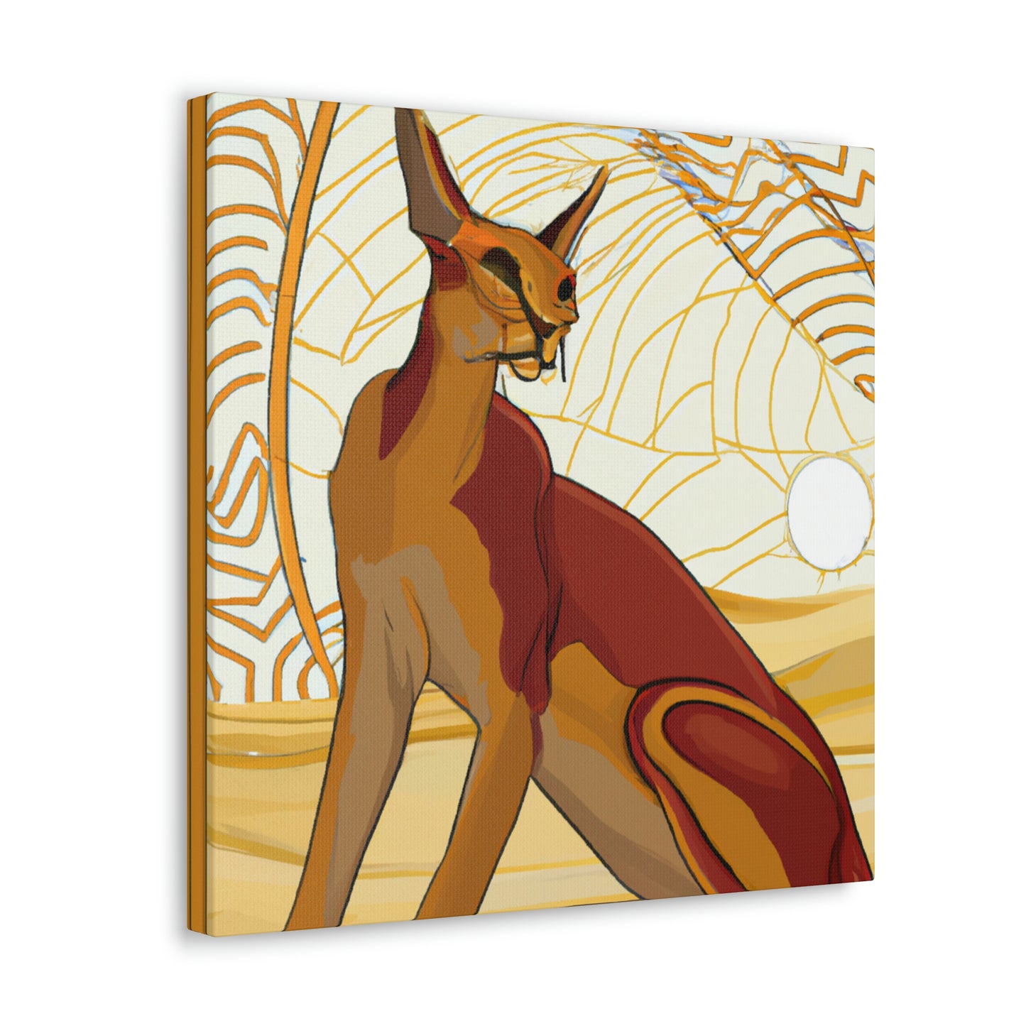 Radiant Caracal Splendor - Canvas