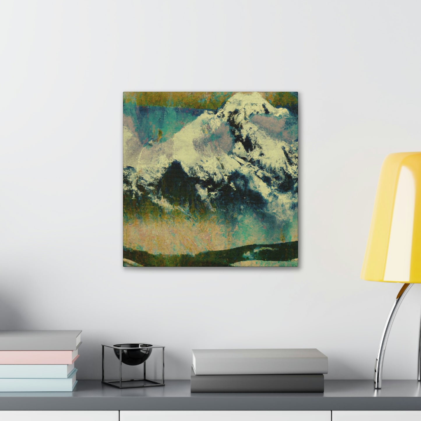 "Mountain Majesty Expressionism" - Canvas