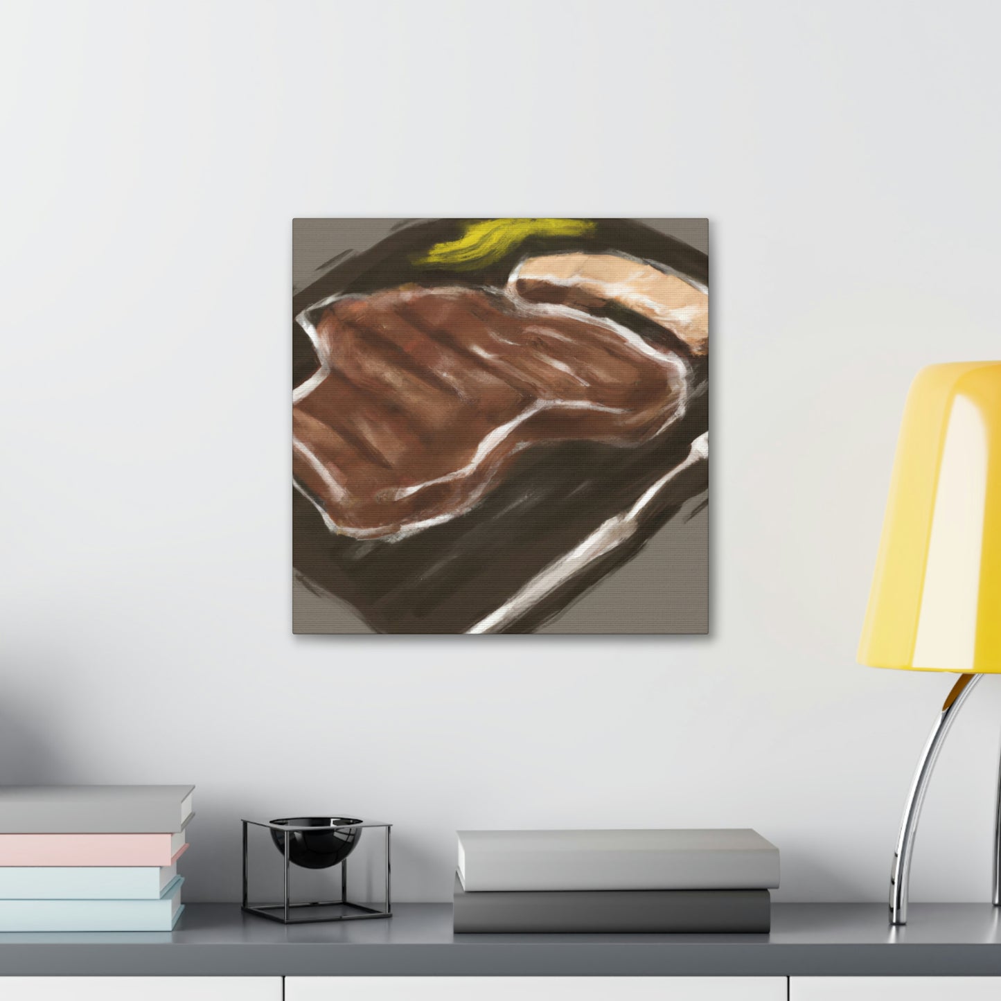 "Steak Barbecue Delights" - Canvas