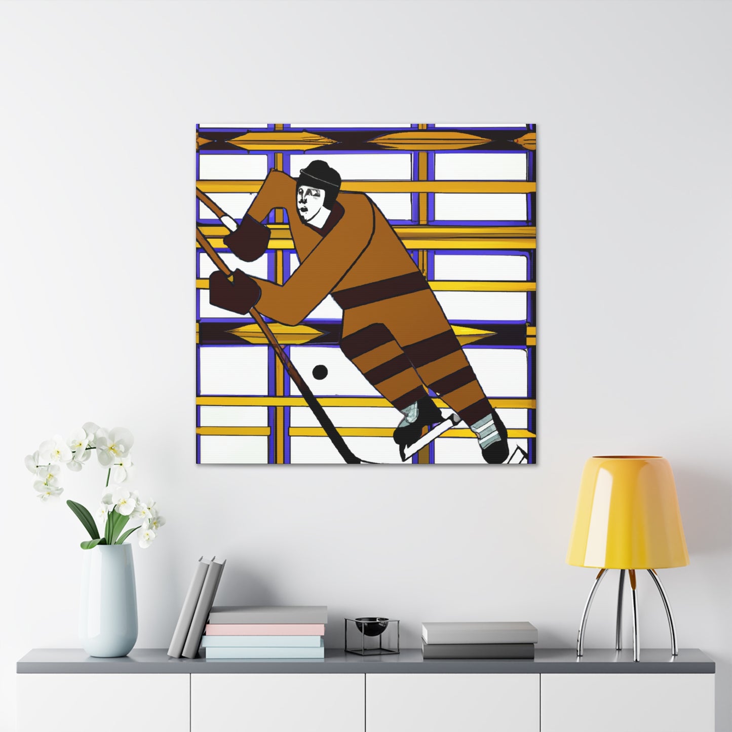 Score a Deco Hat-Trick - Canvas