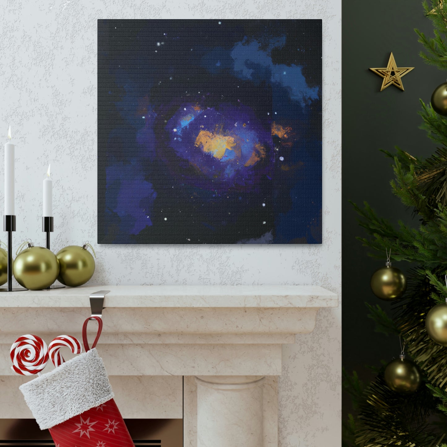 Galactic Starscapes Dreaming - Canvas