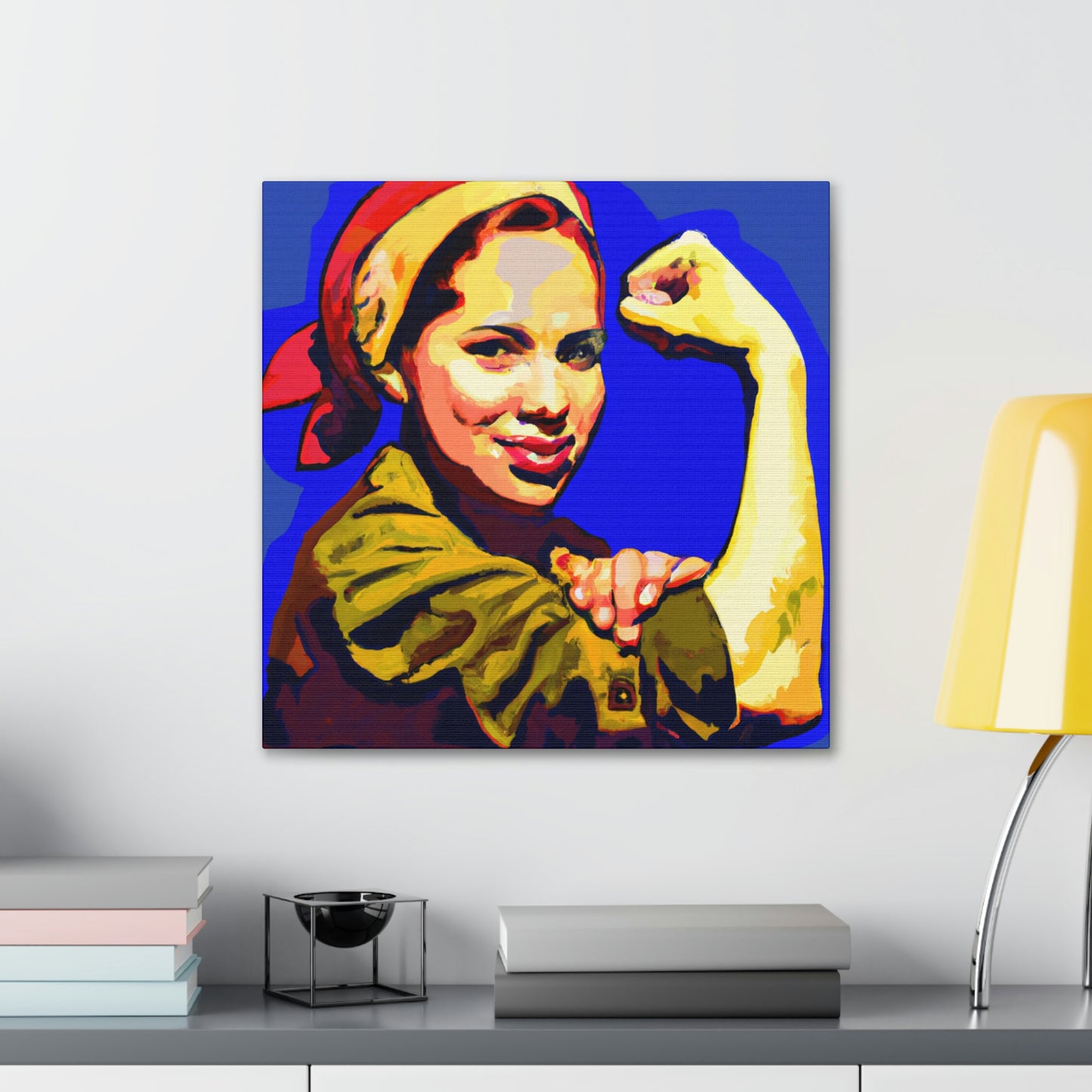 "Rosie the Revolutionary Woman" - Canvas