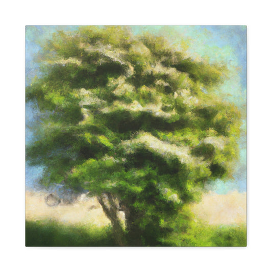 Elm Tree In Bloom - Canvas