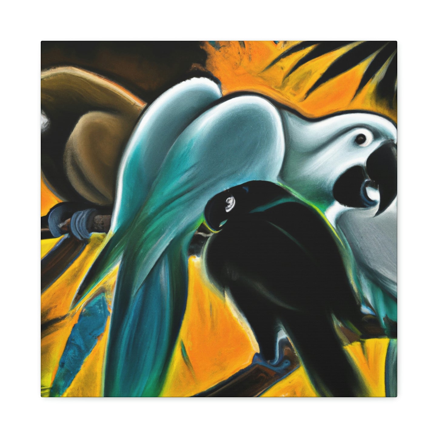 Macaw Mirage Surreal - Canvas