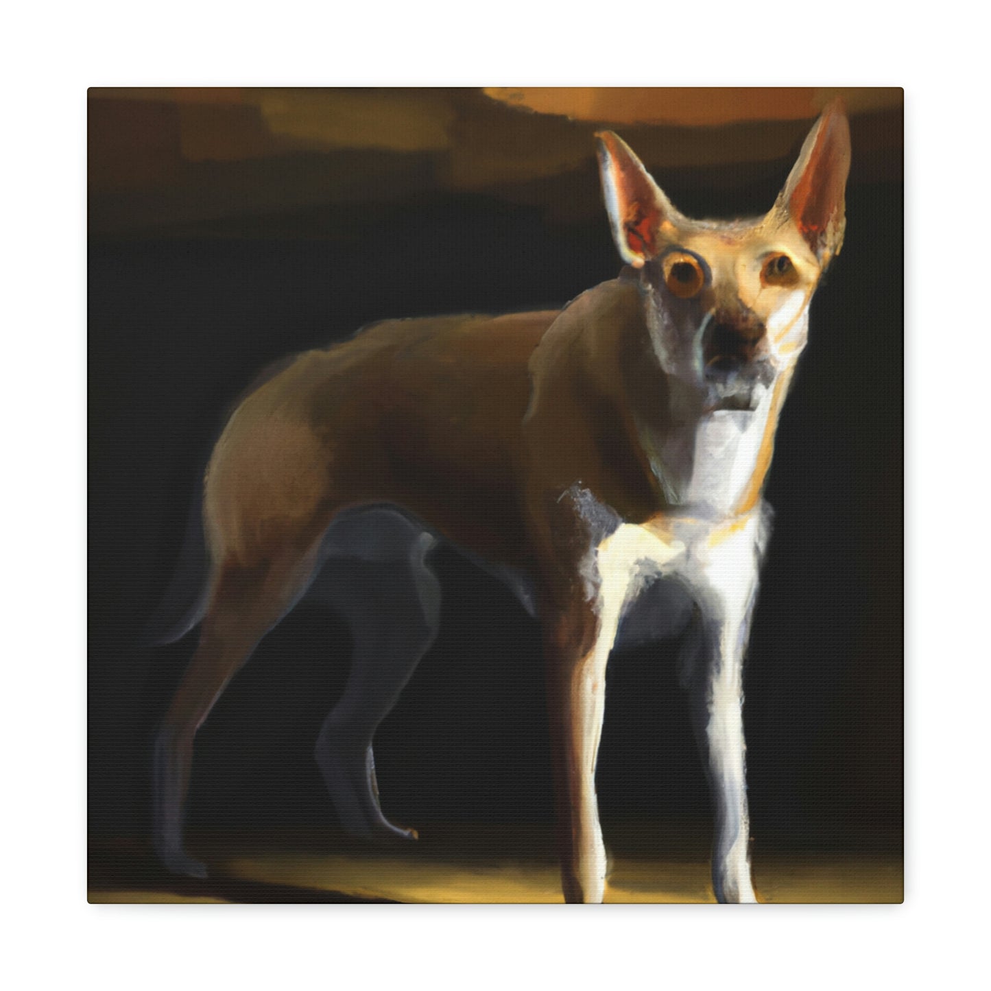 Dingo Dreams in Color - Canvas