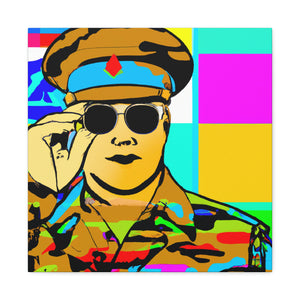 Supply Sergeant Pop Art - Canvas