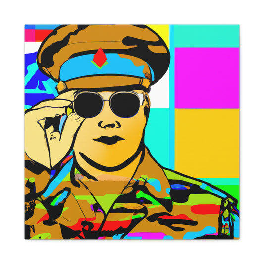 Supply Sergeant Pop Art - Canvas