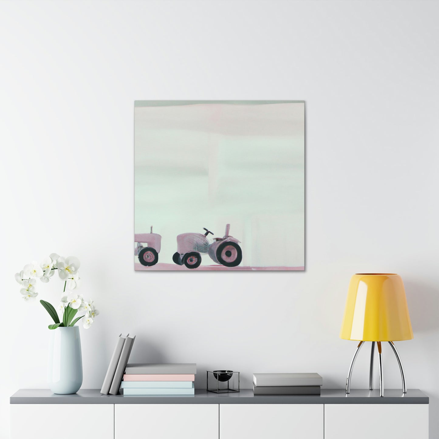 "Tractor Minimalism Dreaming" - Canvas