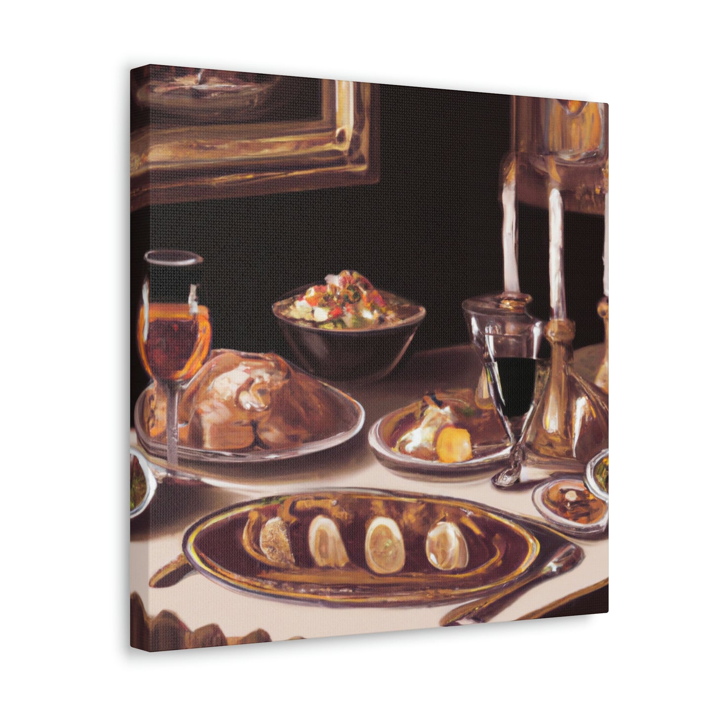 Dining Scene Neoclassic - Canvas