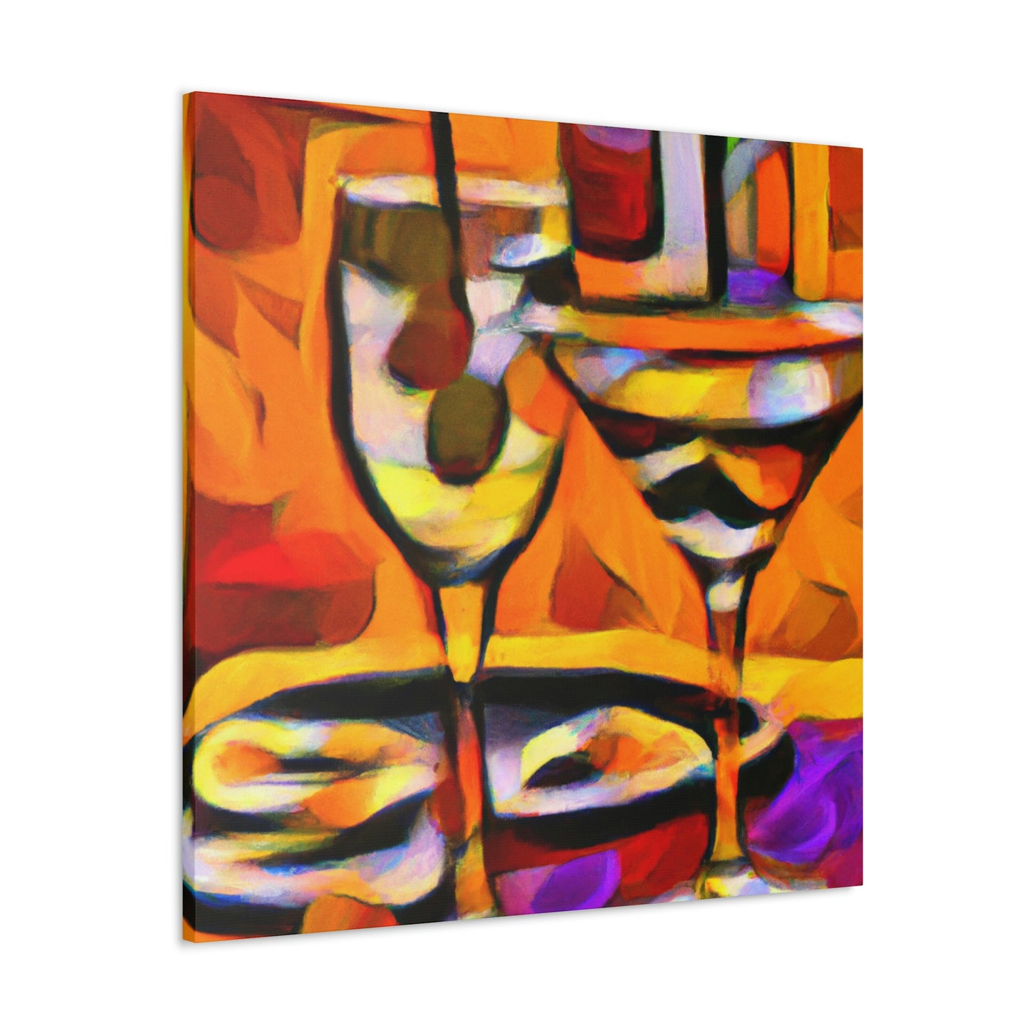 Boozy Brushstrokes - Canvas