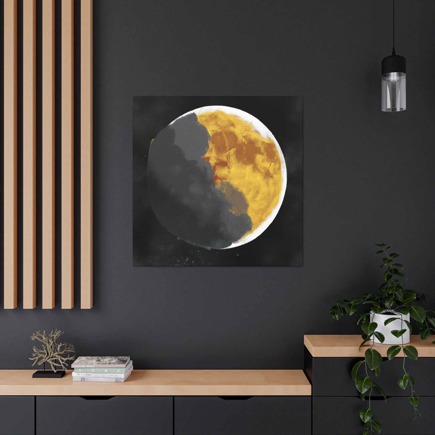 Lunar Night Enchantment - Canvas