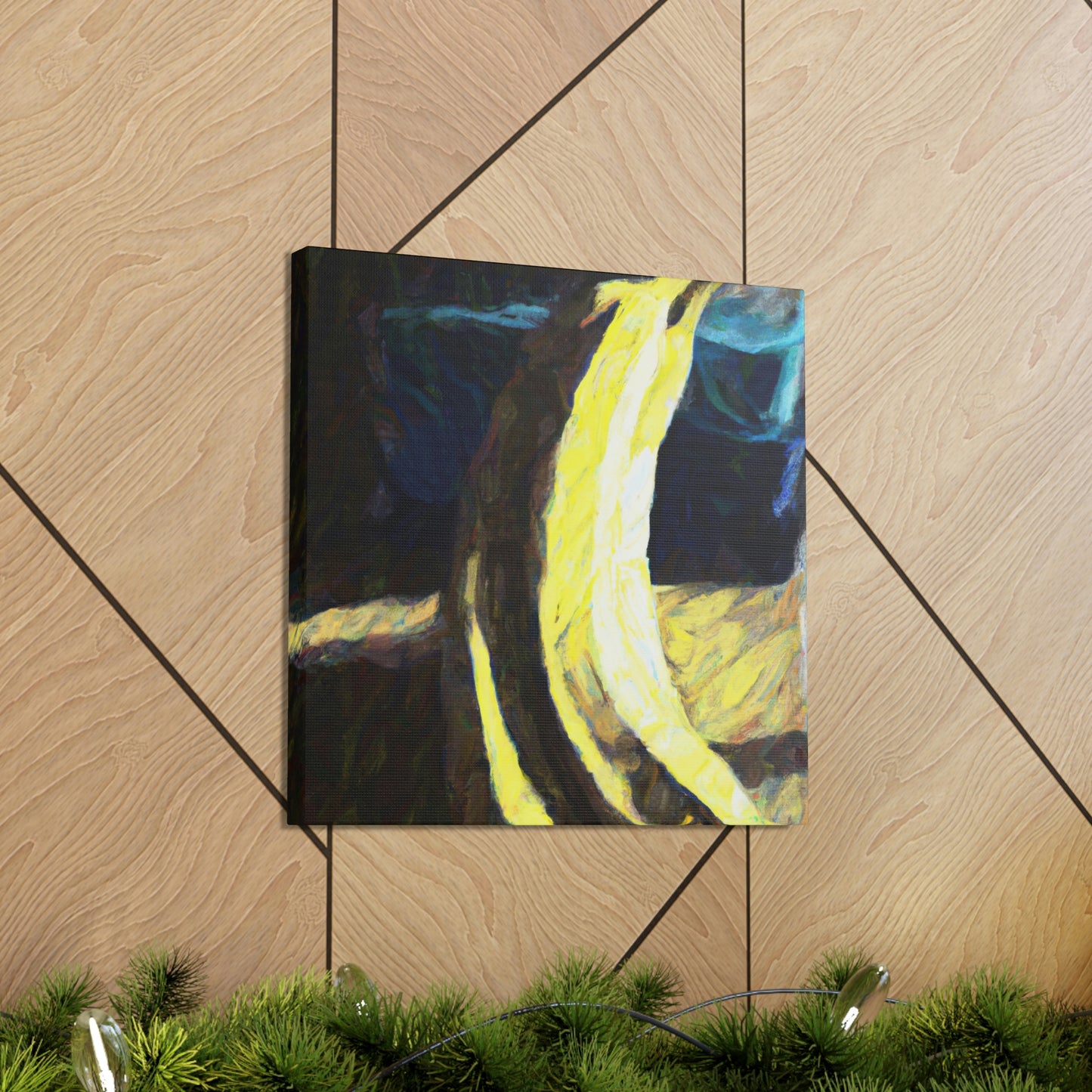 Banana Burst of Realism - Canvas