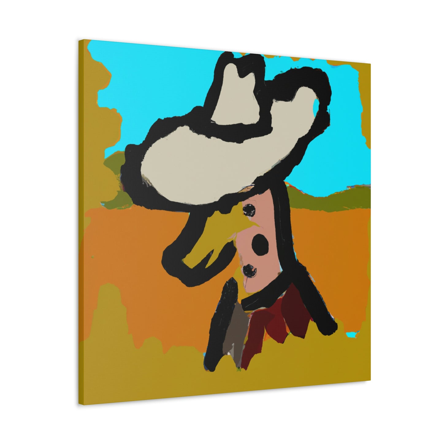 "Cowboy Western Concept” - Canvas