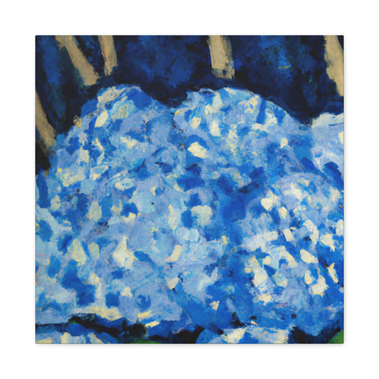 "Hydrangea Splendor Ablaze" - Canvas