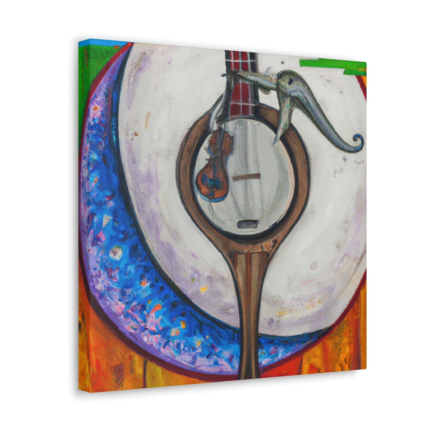 Banjo in Surrealism - Canvas